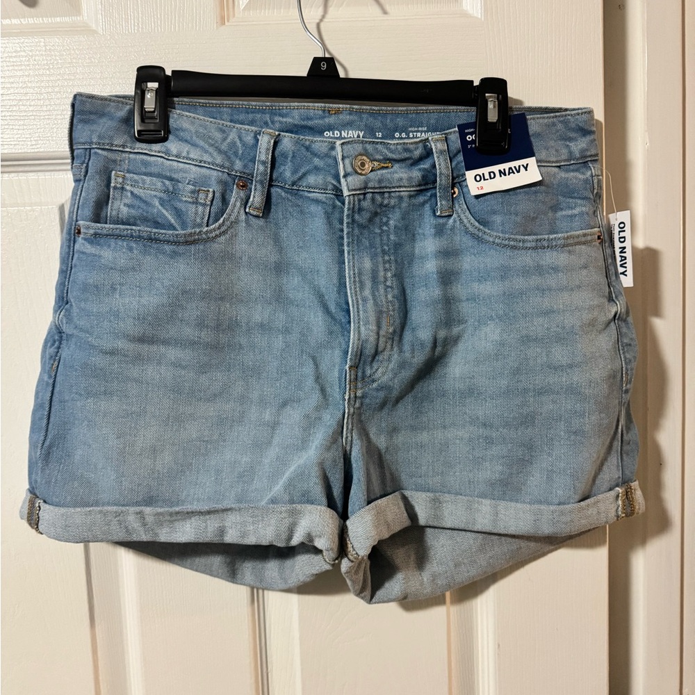 Old Navy Women's Faded Blue Jean Shorts
